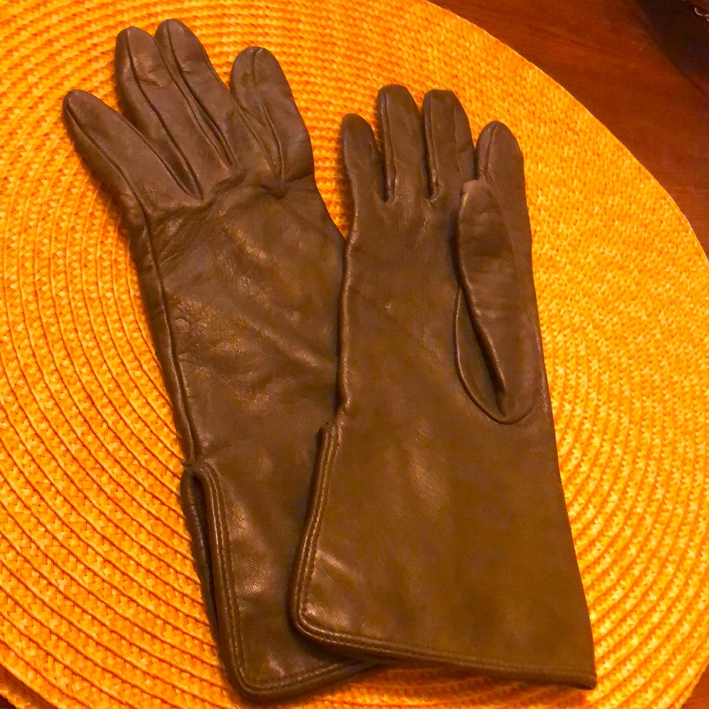 Burberry Leather Gloves